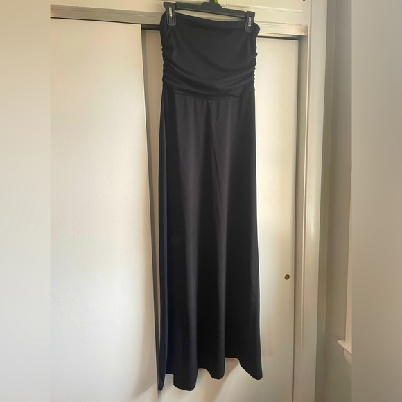The Limited Dresses & Skirts - The Limited Black Strapless Maxi Dress EUC